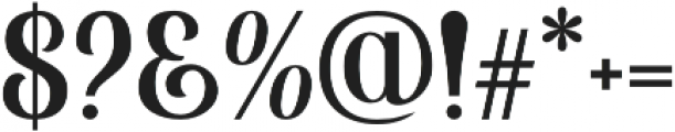 Monabelia Regular otf (400) Font OTHER CHARS