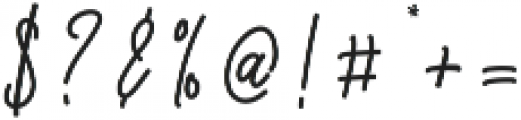 Monalisa Monoline Script otf (400) Font OTHER CHARS
