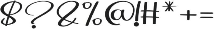 Monalisa Signature Regular otf (400) Font OTHER CHARS