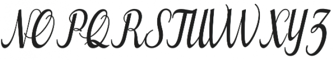 Monalisa script otf (400) Font UPPERCASE