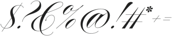 MonalisaScript-Bold otf (700) Font OTHER CHARS