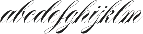 MonalisaScript-Bold otf (700) Font LOWERCASE