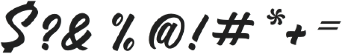 Monamour-Italic otf (400) Font OTHER CHARS