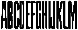 Monarcchy Regular otf (400) Font UPPERCASE