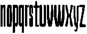 Monarcchy Regular otf (400) Font LOWERCASE