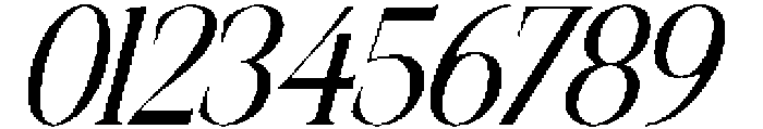 MonarchHeritage-Italic otf (400) Font OTHER CHARS