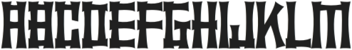 Monarchi Regular otf (400) Font UPPERCASE