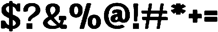 Monarko Regular otf (400) Font OTHER CHARS