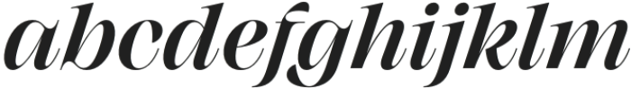Monarque Bold Italic otf (700) Font LOWERCASE