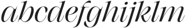 Monarque Italic otf (400) Font LOWERCASE