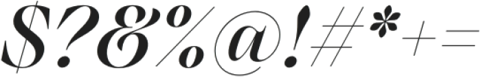 Monarque Semi Bold Italic otf (600) Font OTHER CHARS