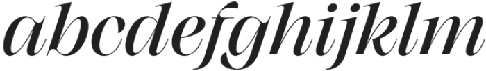Monarque Semi Bold Italic otf (600) Font LOWERCASE