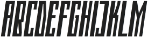 Monateb ExtraLight Italic otf (200) Font UPPERCASE
