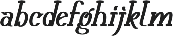 Monbeat otf (400) Font LOWERCASE