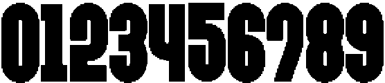 Monblock otf (400) Font OTHER CHARS