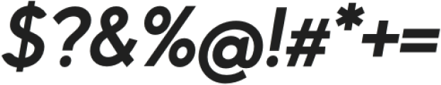 Mondapick Bold Italic otf (700) Font OTHER CHARS