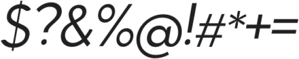 Mondapick Thin Italic otf (100) Font OTHER CHARS