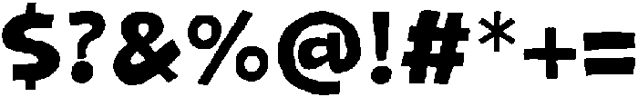 Monday Blast otf (400) Font OTHER CHARS