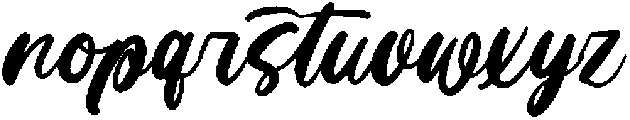 Monday Chitrus otf (400) Font LOWERCASE