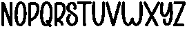 Monday Christmas Regular otf (400) Font UPPERCASE