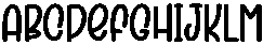 Monday Christmas Regular otf (400) FONT