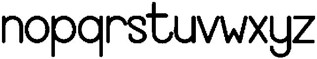Monday Comes Regular otf (400) Font LOWERCASE