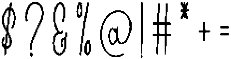 Monday Creative Regular otf (400) Font OTHER CHARS