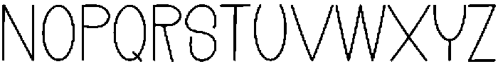 Monday Creative Regular otf (400) Font LOWERCASE