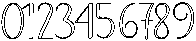 Monday Outline Regular otf (400) Font OTHER CHARS