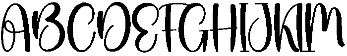 Monday Regular otf (400) Font UPPERCASE