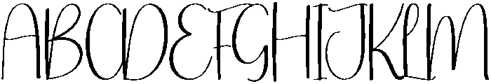 Monday Regular otf (400) Font UPPERCASE
