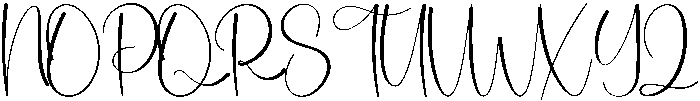 Monday Regular otf (400) Font UPPERCASE