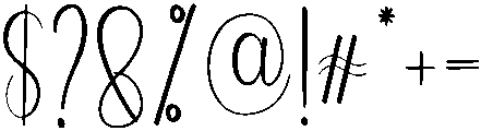 Monday Regular otf (400) Font OTHER CHARS
