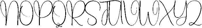 Monday Regular otf (400) Font UPPERCASE