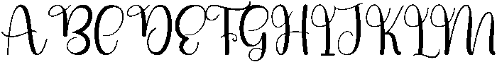 Monday Regular otf (400) Font UPPERCASE