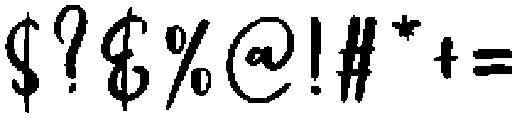 Monday Regular otf (400) Font OTHER CHARS