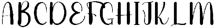 Monday Regular otf (400) Font UPPERCASE
