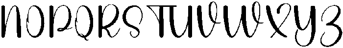 Monday Regular otf (400) Font UPPERCASE