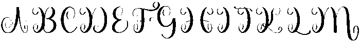 Monday Regular otf (400) Font UPPERCASE