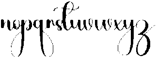 Monday Regular otf (400) Font LOWERCASE