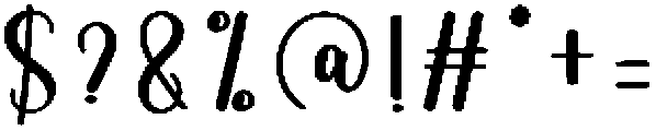 Monday Regular otf (400) Font OTHER CHARS
