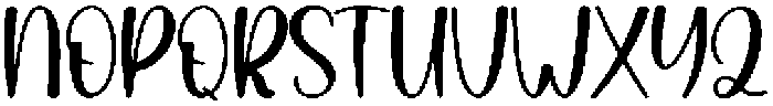 Monday Regular otf (400) Font UPPERCASE