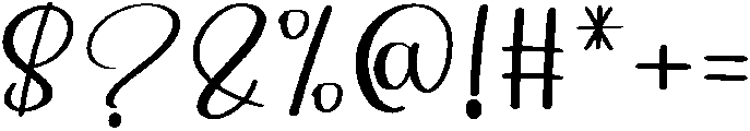 Monday Regular otf (400) Font OTHER CHARS