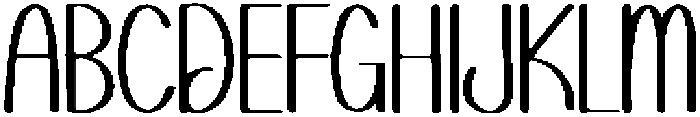 Monday Regular otf (400) Font UPPERCASE