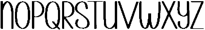 Monday Regular otf (400) Font UPPERCASE
