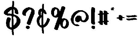 Monday Regular otf (400) Font OTHER CHARS