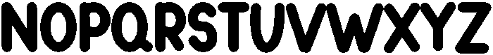Monday Regular otf (400) Font UPPERCASE