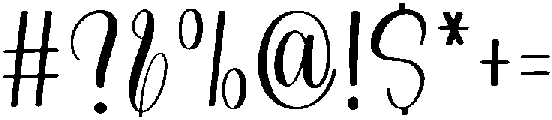 Monday Regular otf (400) Font OTHER CHARS