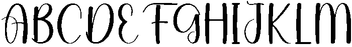 Monday Regular otf (400) Font UPPERCASE