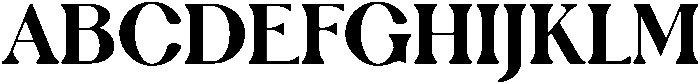 Monday Regular otf (400) Font UPPERCASE